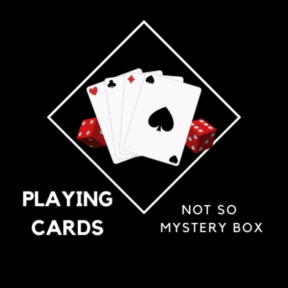 Vtg Men's NOT SO MYSTERY BOX of Playing Cards - Picture 1 of 10